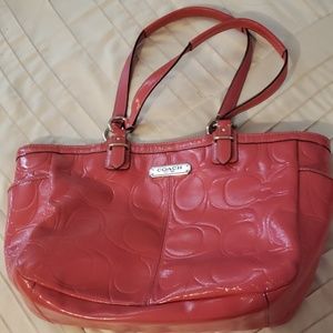 Pink Coach Purse